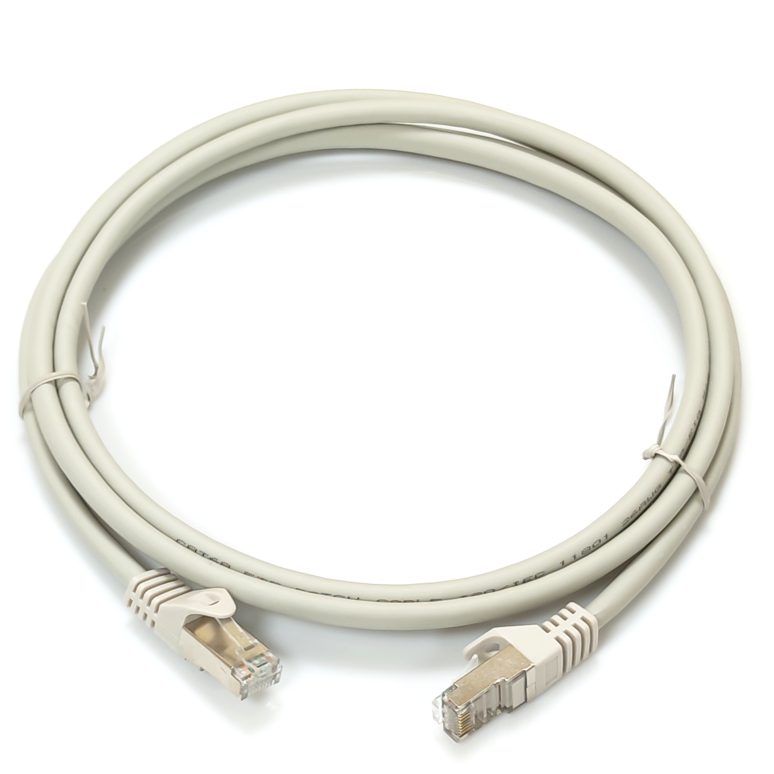 Патч-корд S/FTP, 2 м, кат. 6А, серый, LW - купить в Киеве